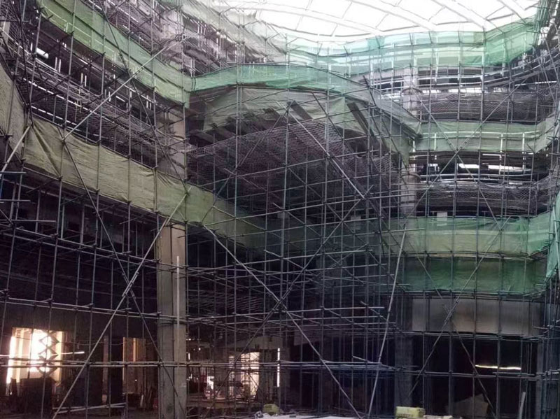 安全网在沈阳脚手架施工时需要连接吗？